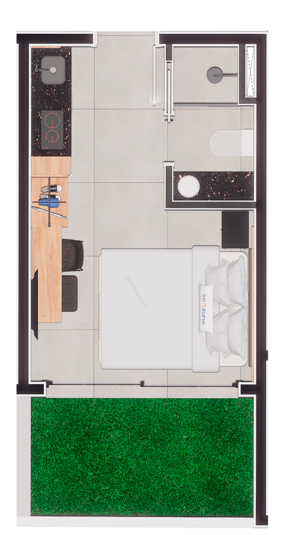 Planta — Studio ampliado